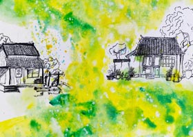 �Ͳ˻���-�ۺ�(���װ�)-2026��3��7�աﴺ���������㻭Է-ѧ����Ʒ